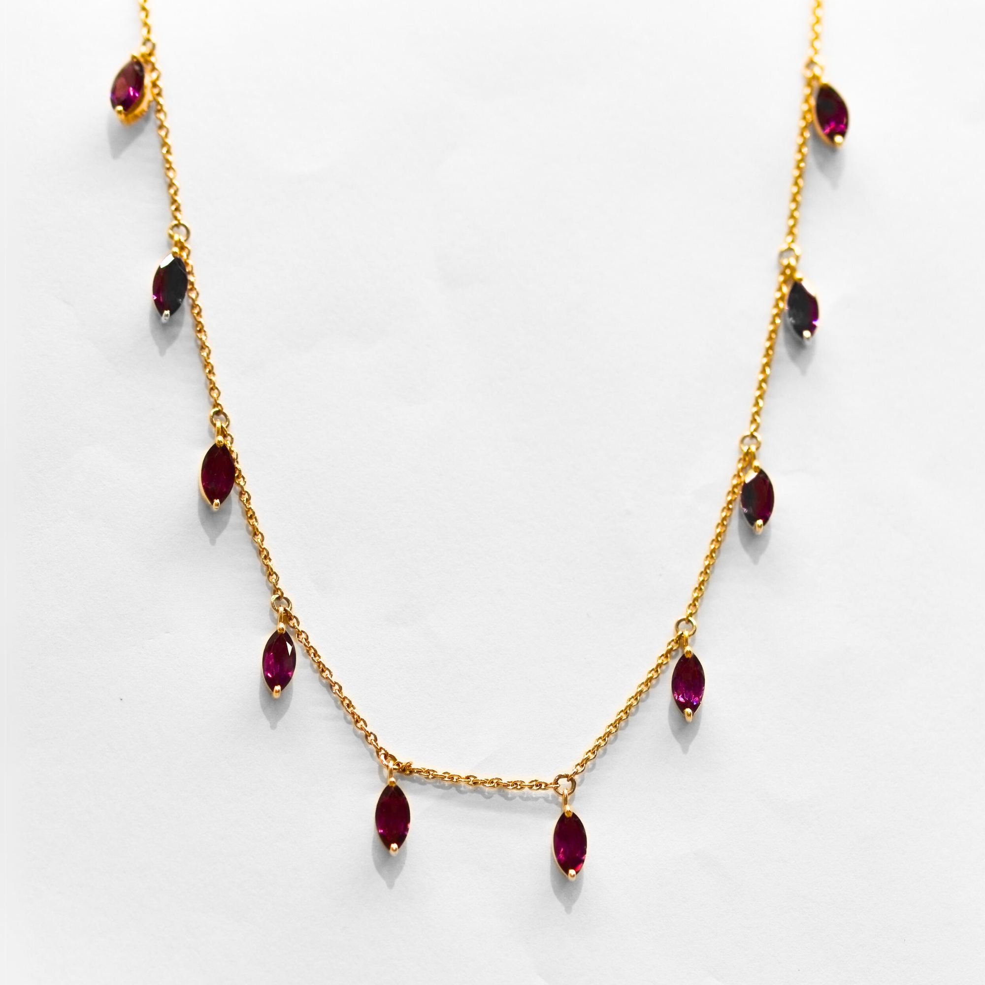 Picture of Natural Garnet Choker